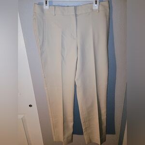 Talbots Cream Straight Leg Women's Pants